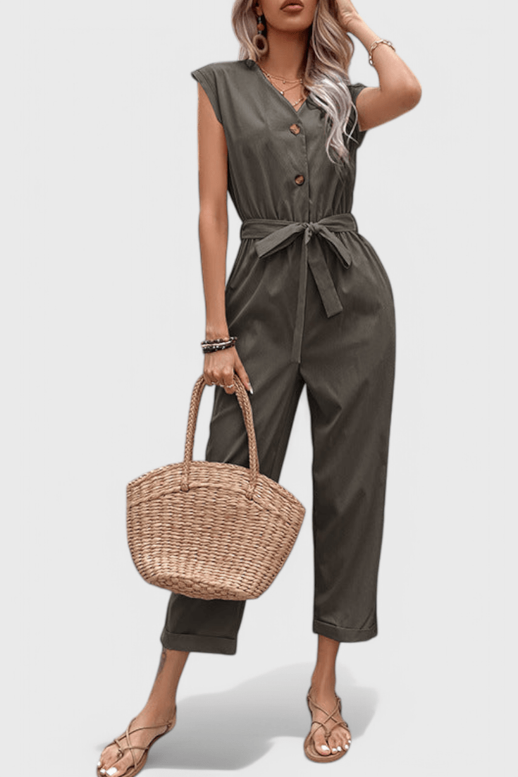 Lærke Summer Jumpsuit - Effortless Style and Comfort for Your Warm Weather Adventures
