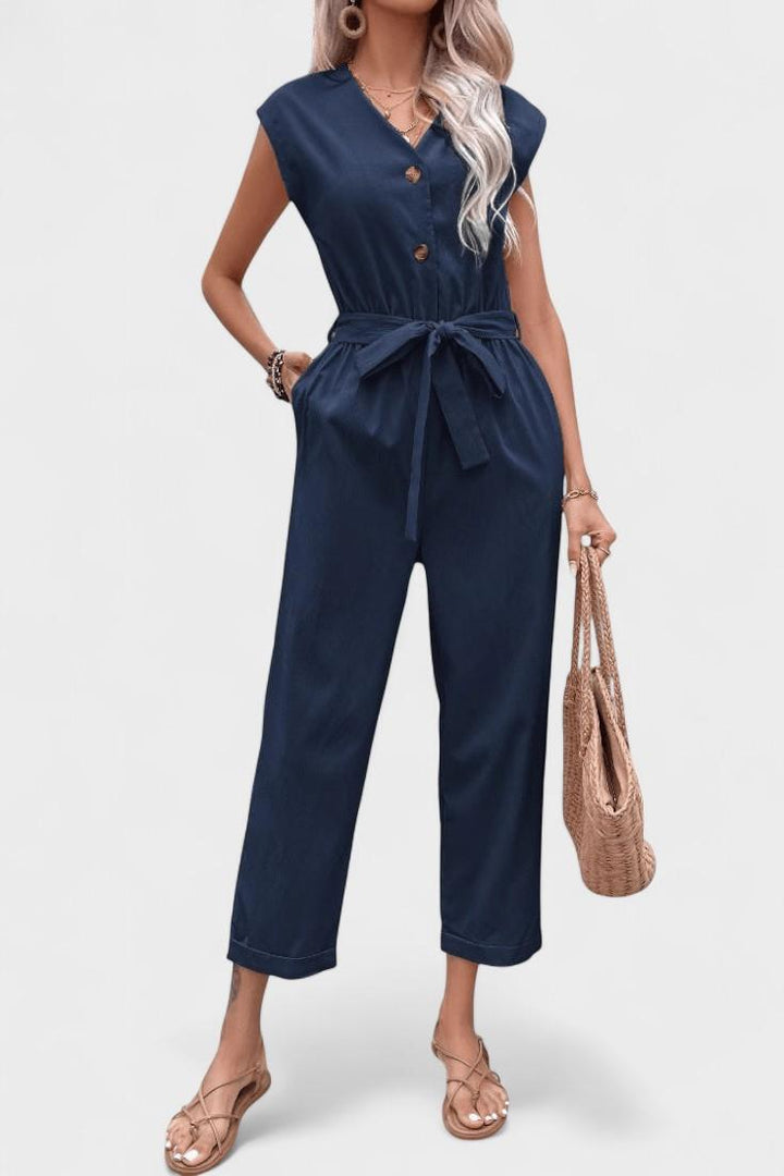 Lærke Summer Jumpsuit - Effortless Style and Comfort for Your Warm Weather Adventures