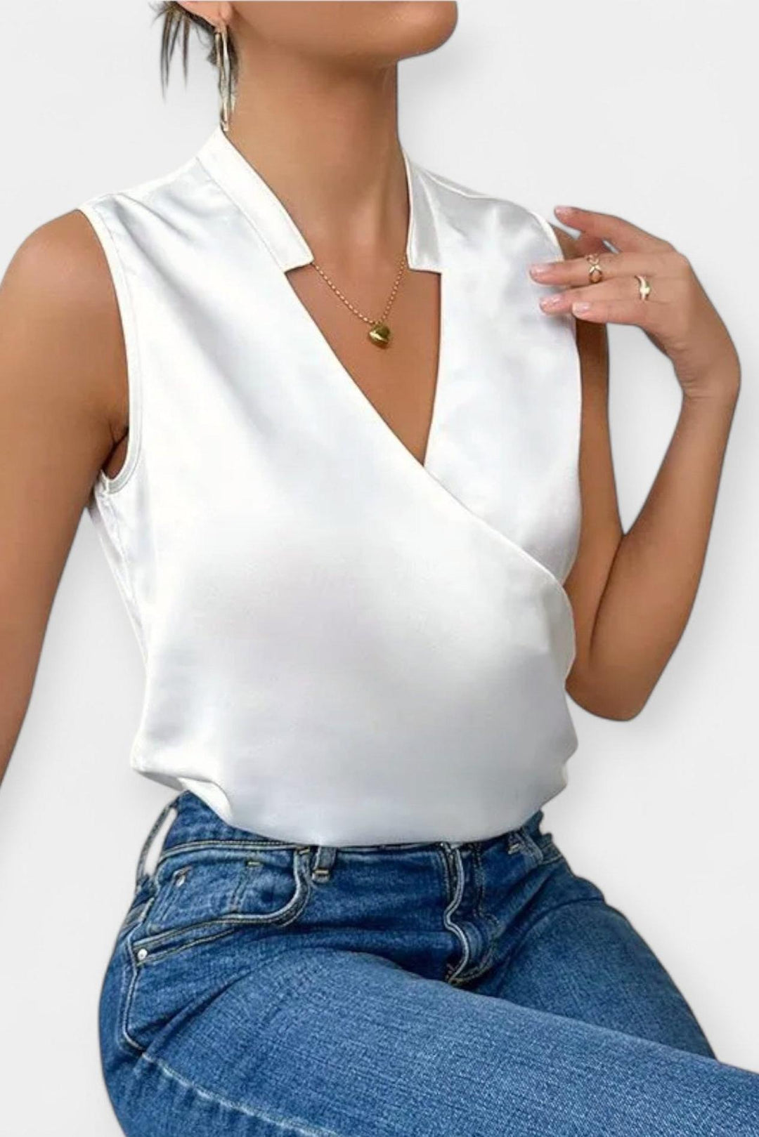 Laura | Sin Mangas Top