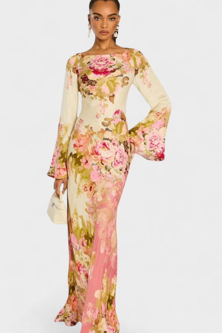 Laura | Vestido Soleado de Estilo Maximalista