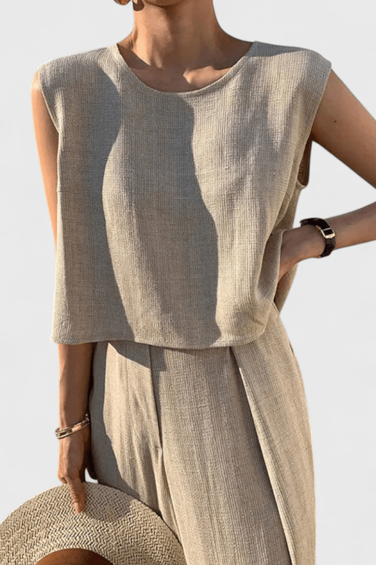 Lauren Stylish Two-Piece Set for Effortless Chic and Comfort