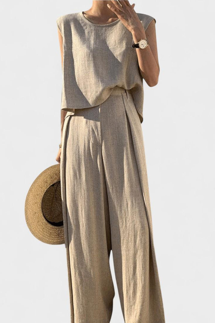 Lauren Stylish Two-Piece Set for Effortless Chic and Comfort