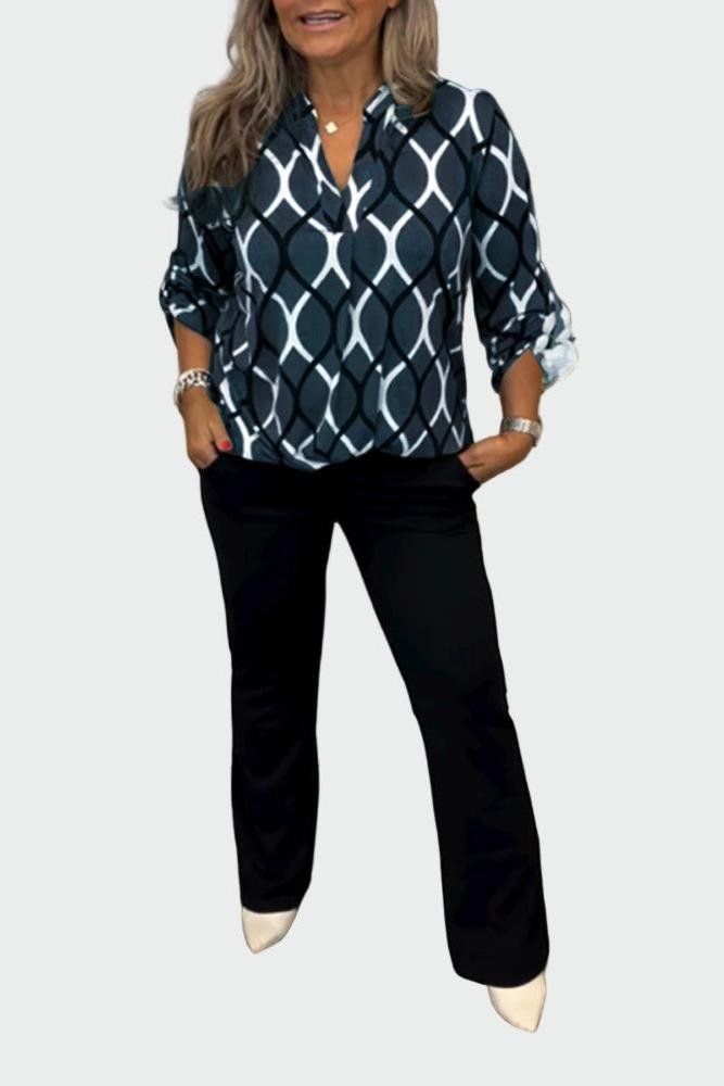 Lene | Ivy Graphic Blouse