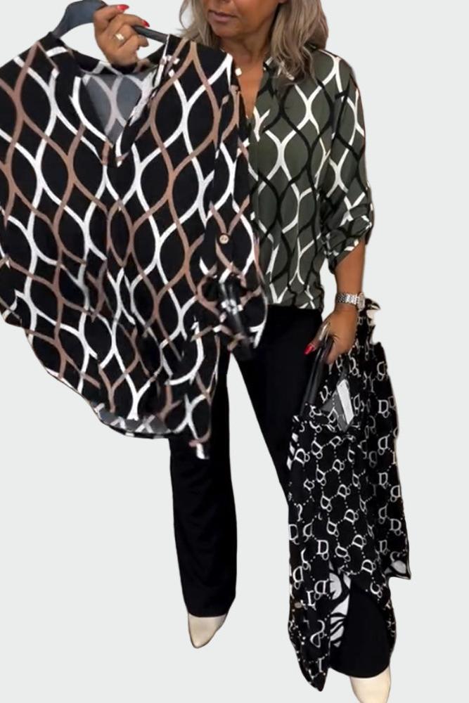 Lene | Ivy Graphic Blouse