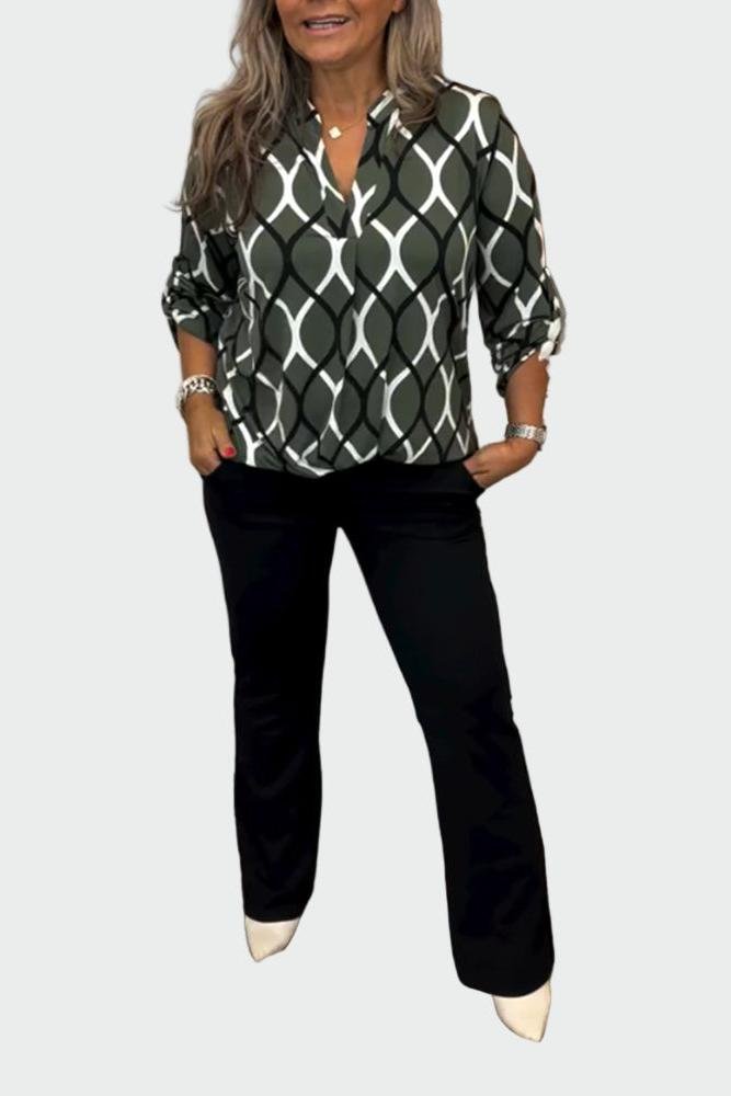 Lene | Ivy Graphic Blouse