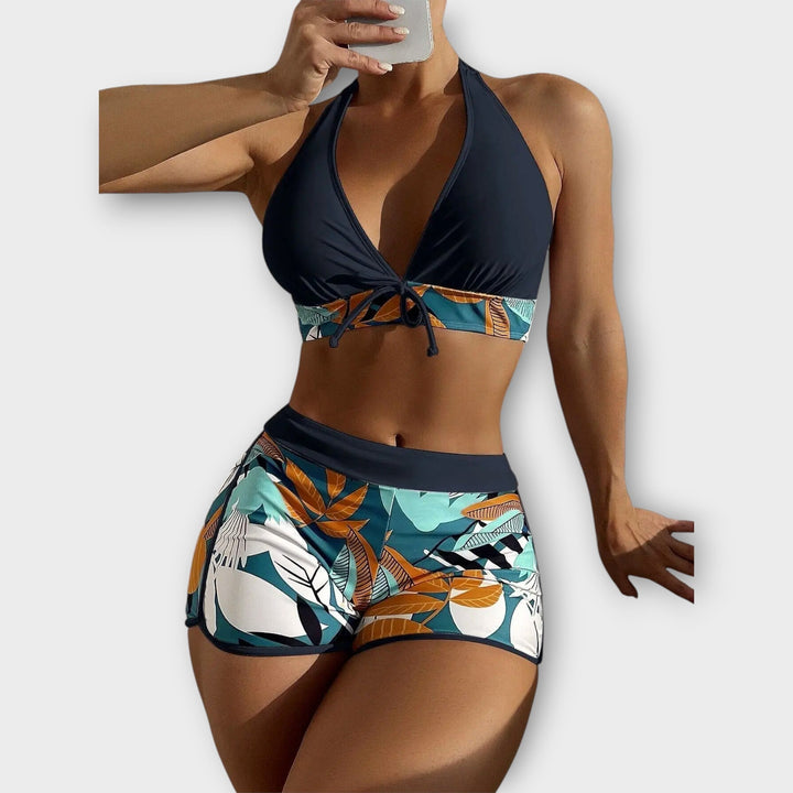 Bikini de Cintura Alta Lene: Realza tu Silueta con Estilo y Comodidad