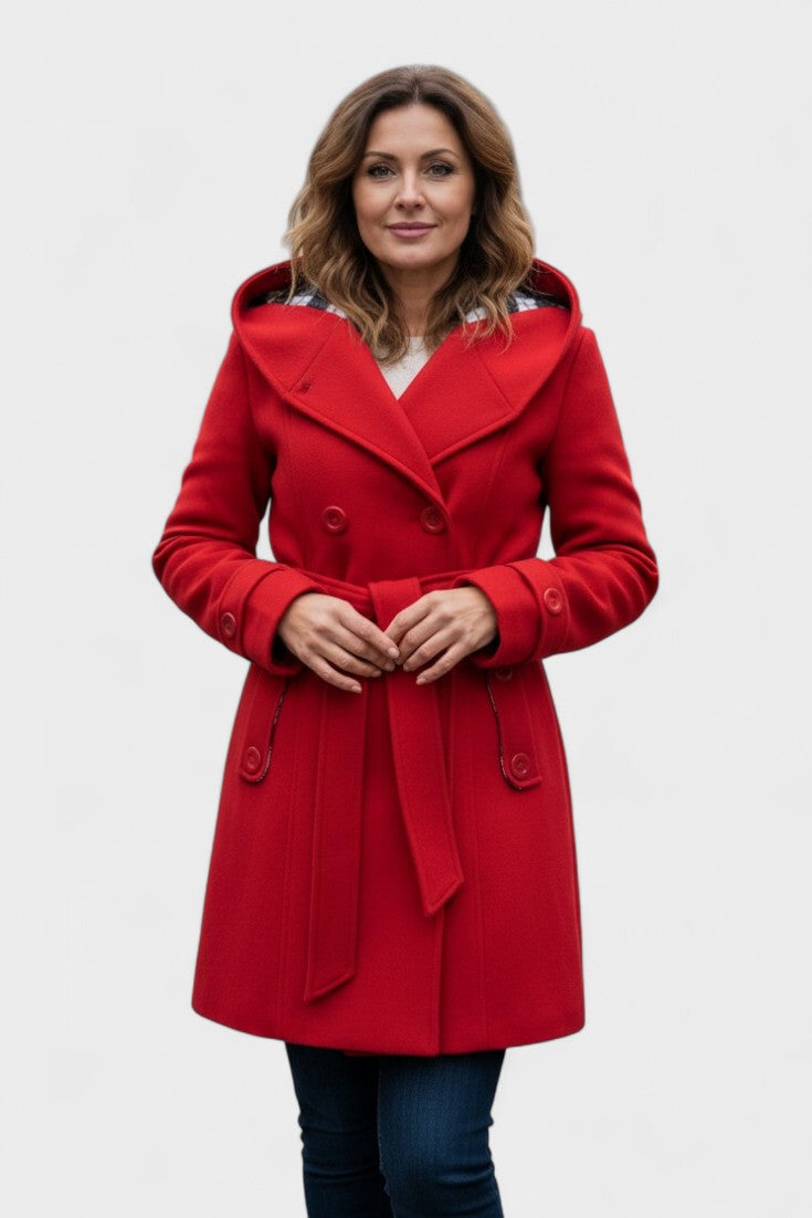 Leona™ | Sofisticado abrigo de doble botonadura