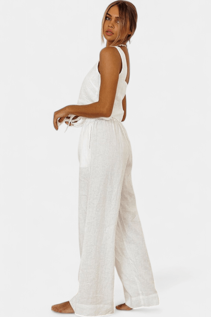 Linned Comfort Set: Elevate Your Style with Cozy Elegance