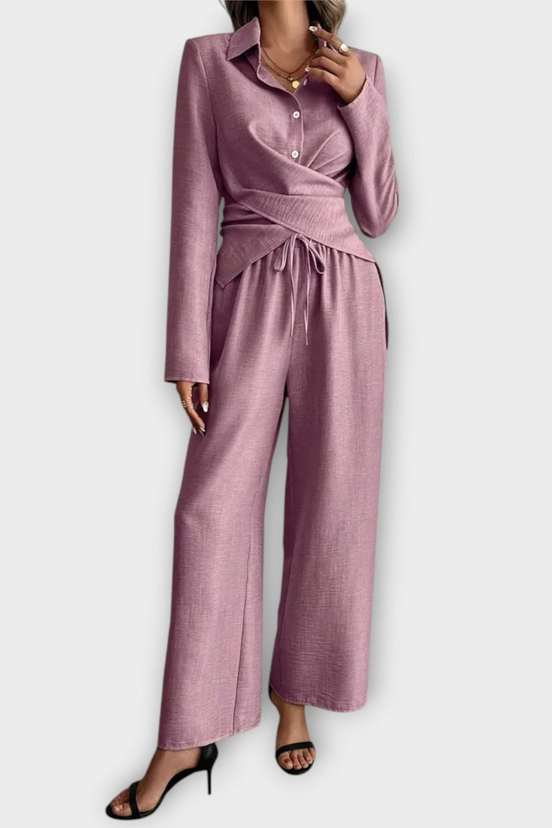 Liv Long Sleeve Set - Effortless Style and Comfort for Every Occasion