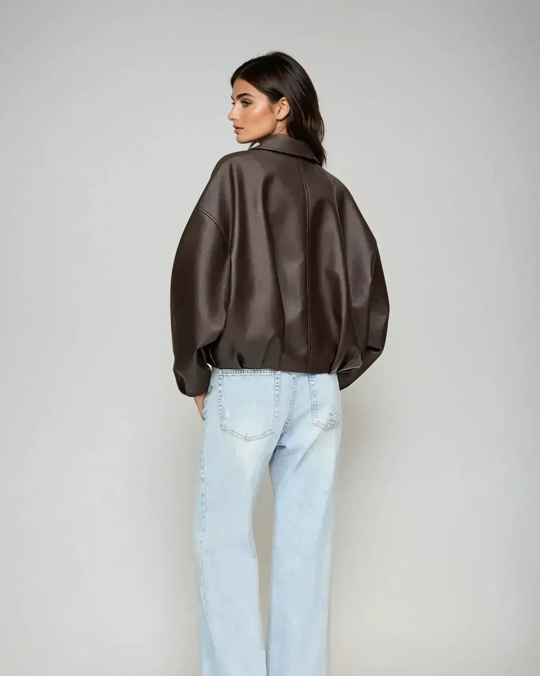 Louise | Chaqueta Vegana de Cuero