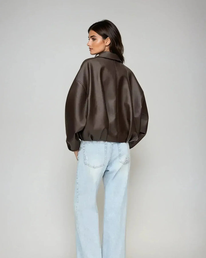 Louise | Chaqueta Vegana de Cuero