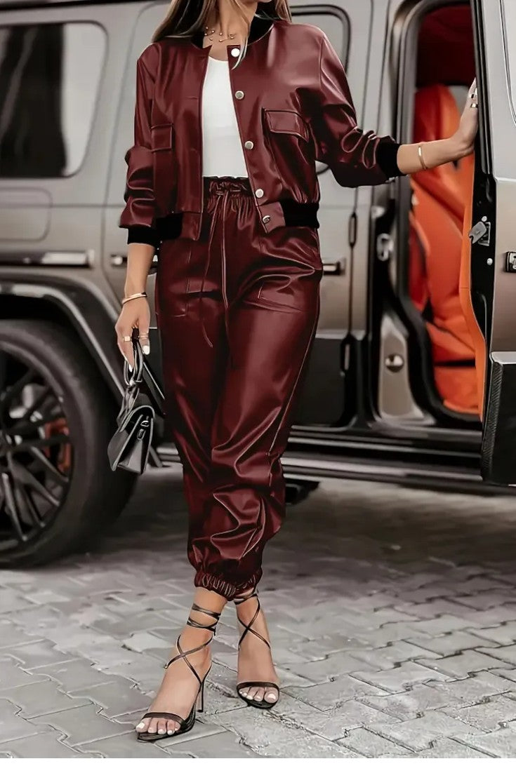 Lucie Leather Set: Elevate Your Style with Luxurious Comfort and Timeless Elegance