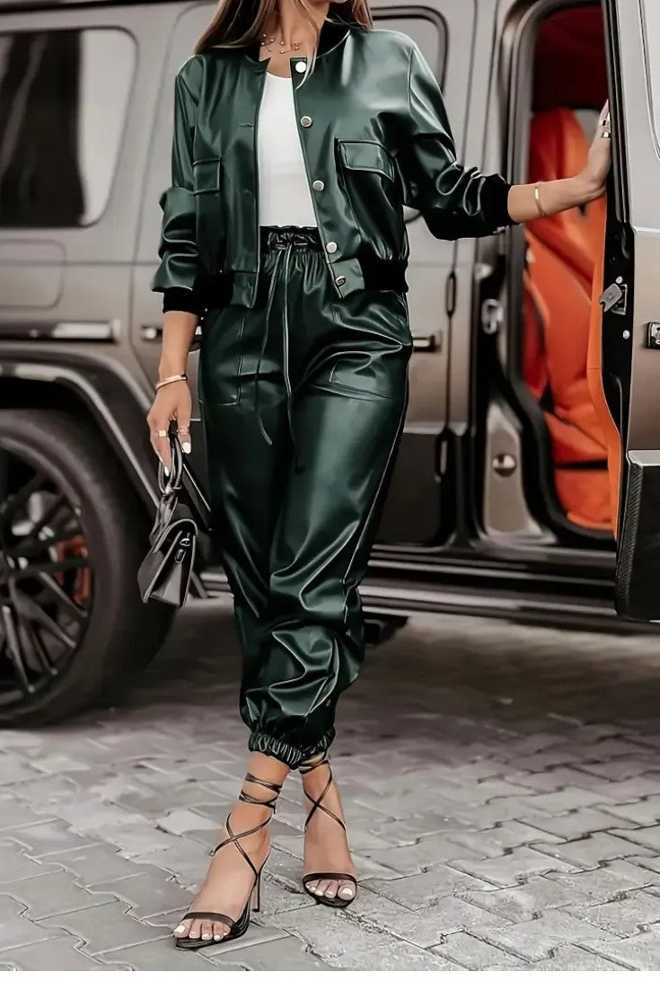 Lucie Leather Set: Elevate Your Style with Luxurious Comfort and Timeless Elegance