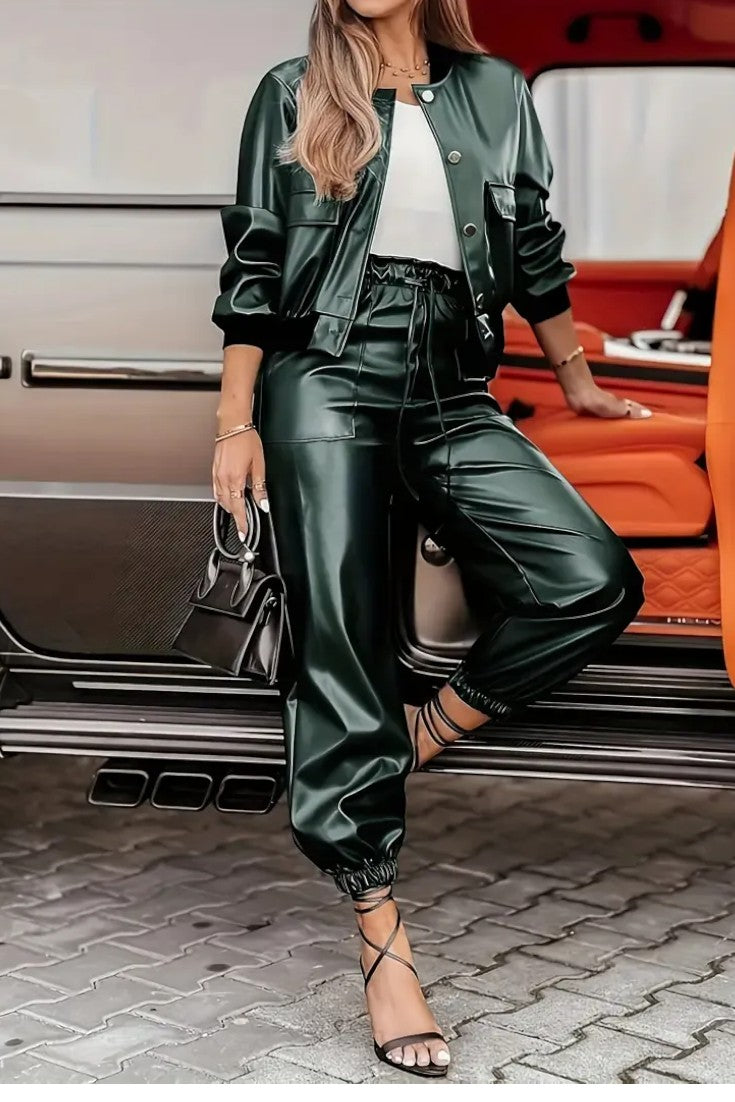 Lucie Leather Set: Elevate Your Style with Luxurious Comfort and Timeless Elegance