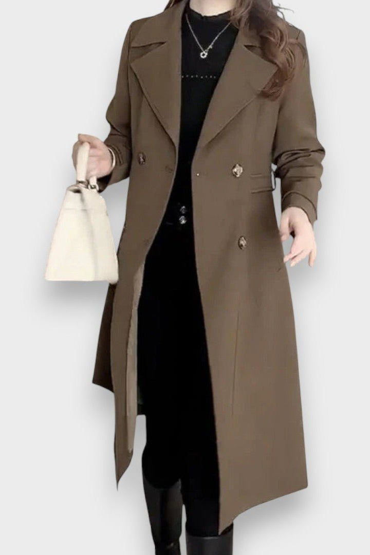 Luisa™ | Elegante Abrigo Trench de Diseño Clásico