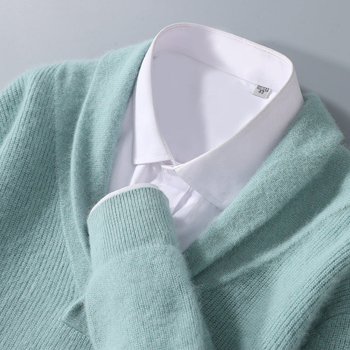 Suéter de Cachemira Auburn: Confort y Elegancia para Cada Ocasión