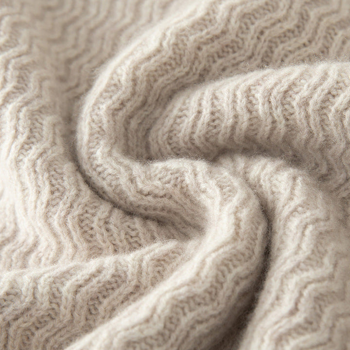 Suéter de Canalé Oxford: Confort y Estilo Atemporal para Cada Ocasión