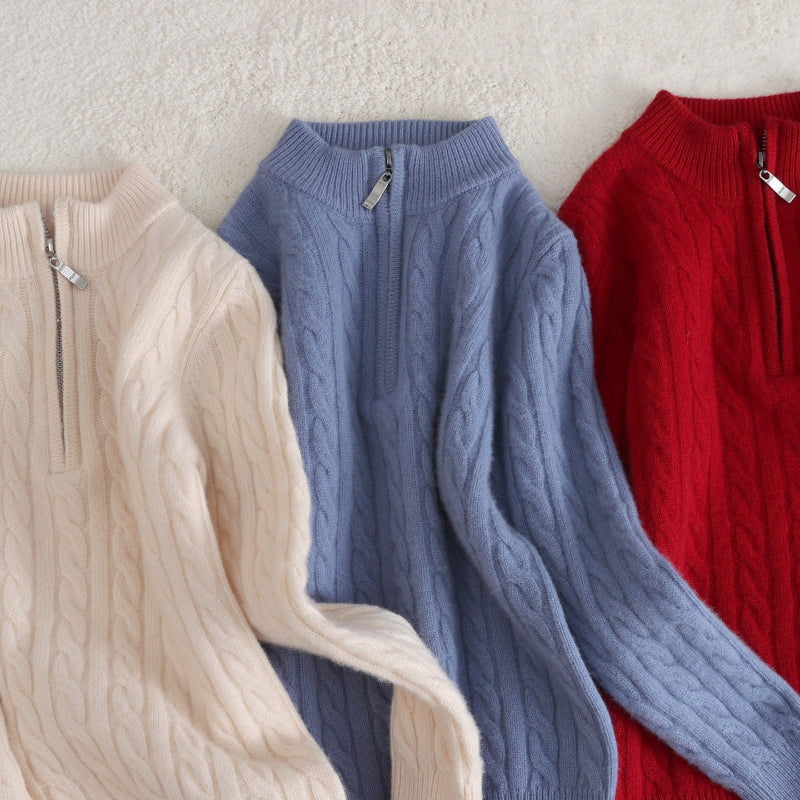 Suéter de Punto Cable Swanson: Confort y Estilo Atemporal para Cada Ocasión