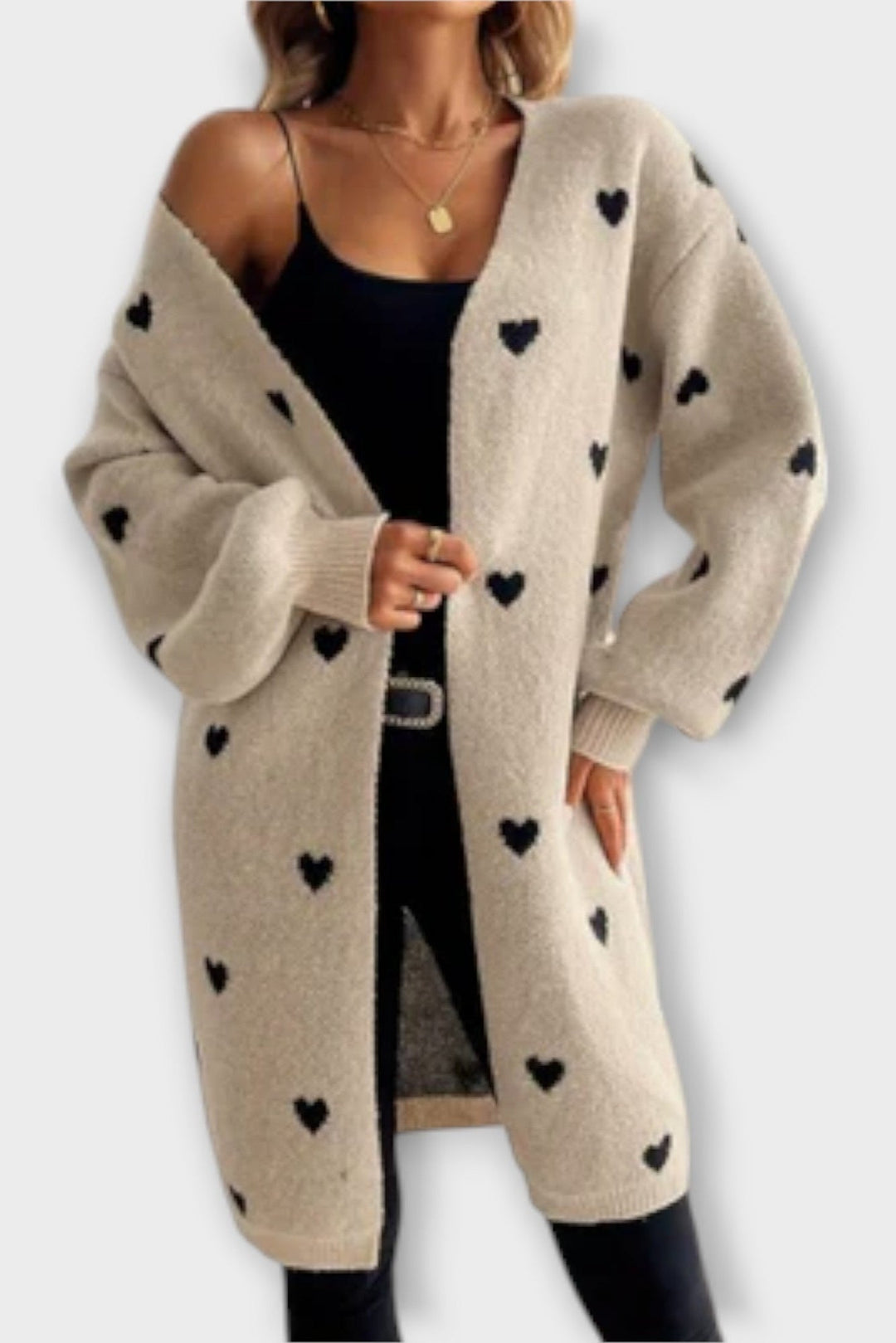 Majken Cozy Corazón Cardigan - Embrace Comfort and Style in Every Layer