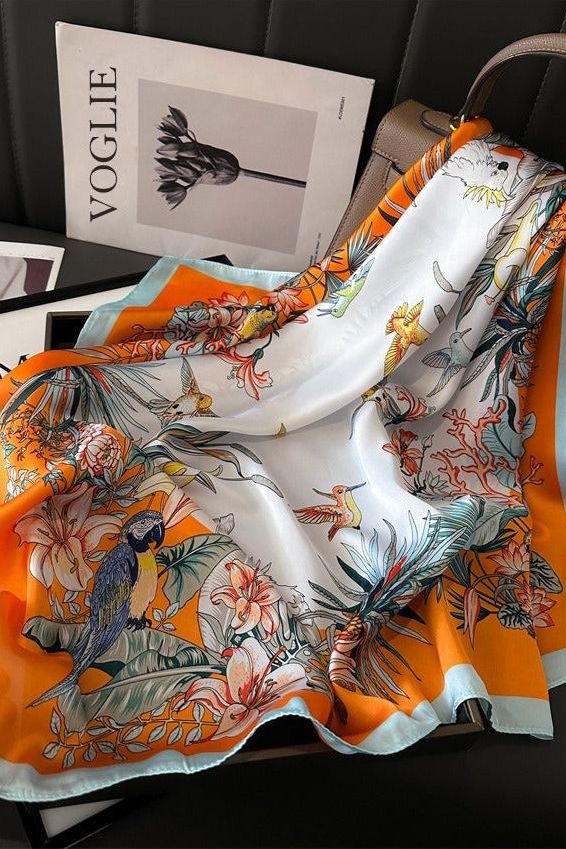 Chal de Seda Cecile Malene: Elegancia y Confort para Cada Ocasión