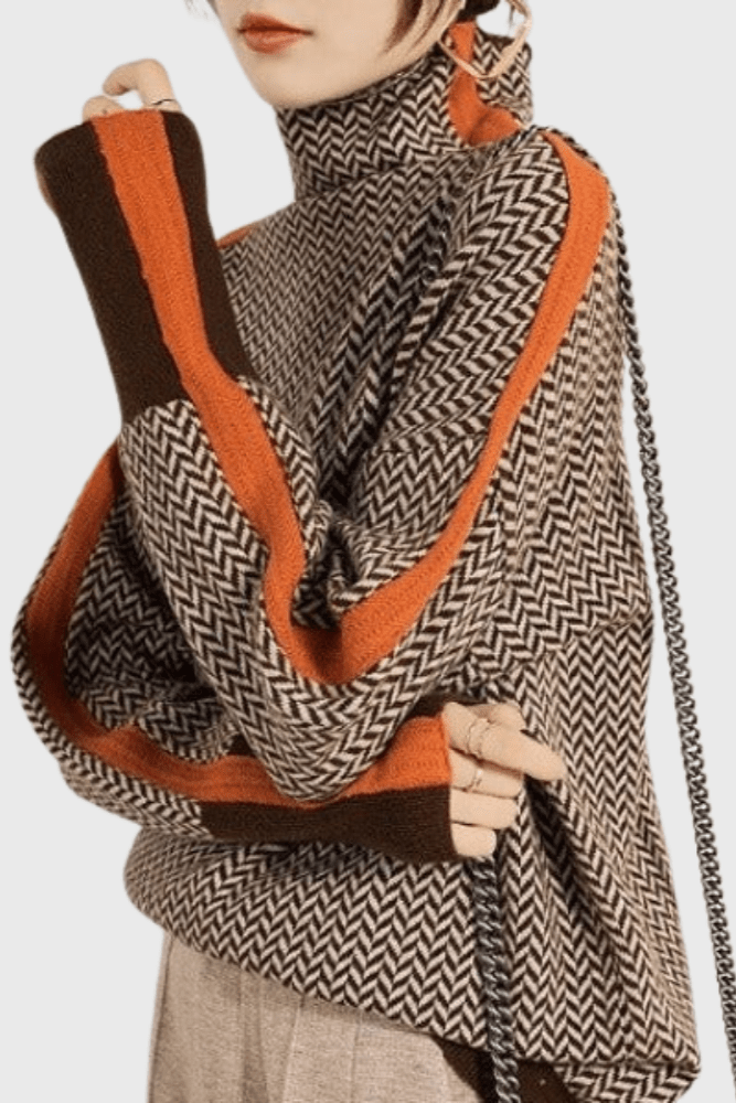 Marie | Suéter de lana con cuello alto