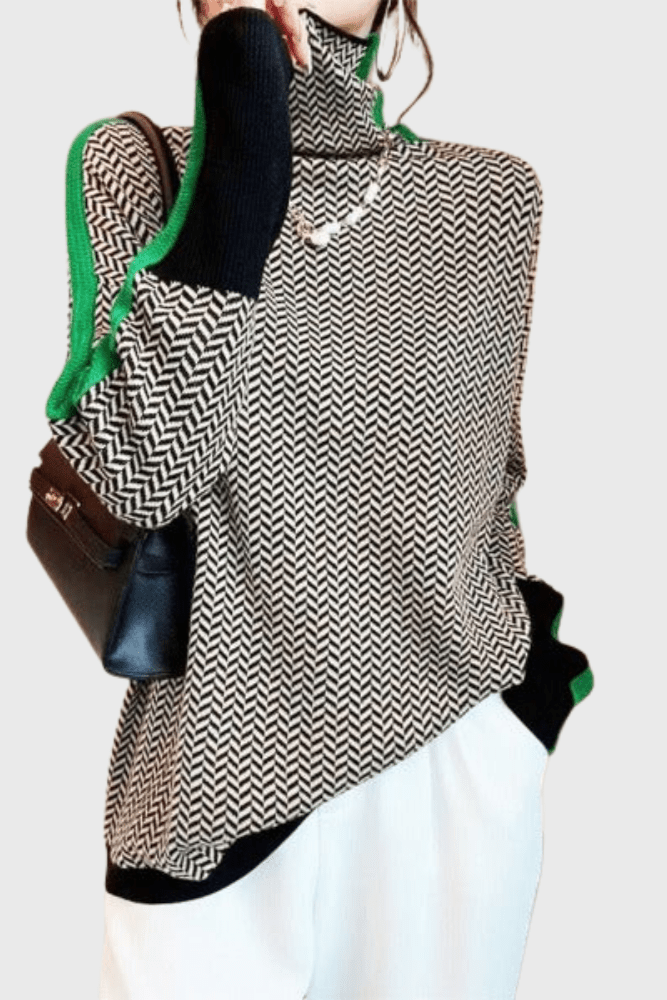 Marie | Suéter de lana con cuello alto