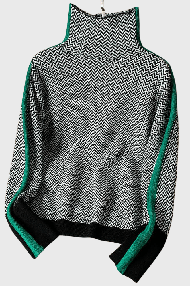 Marie | Suéter de lana con cuello alto