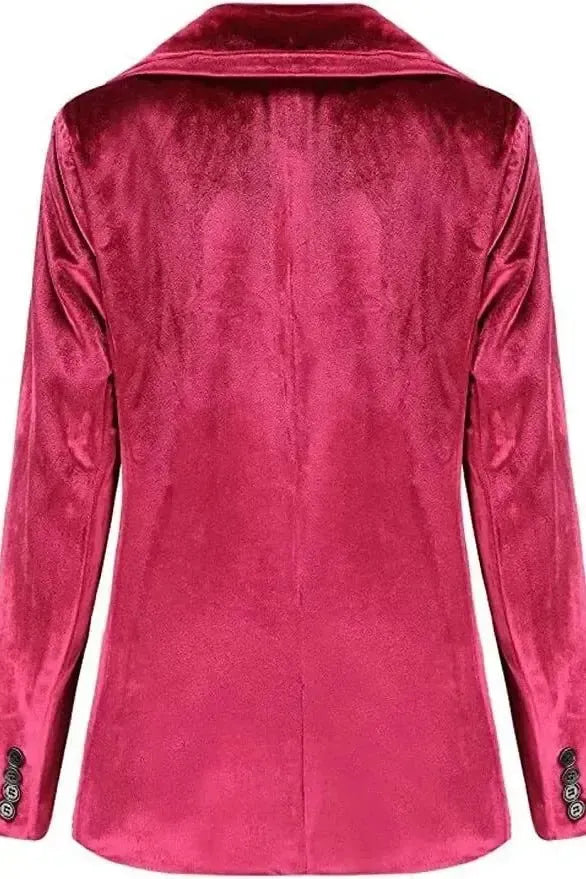 Marie Velvet Blazer: Elevate Your Style with Luxurious Comfort and Timeless Elegance