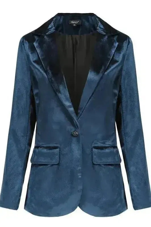 Marie Velvet Blazer: Elevate Your Style with Luxurious Comfort and Timeless Elegance