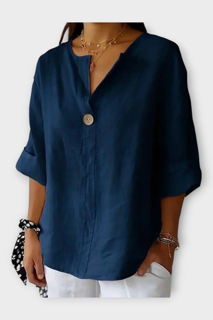 Marie | Camisa con cuello en V