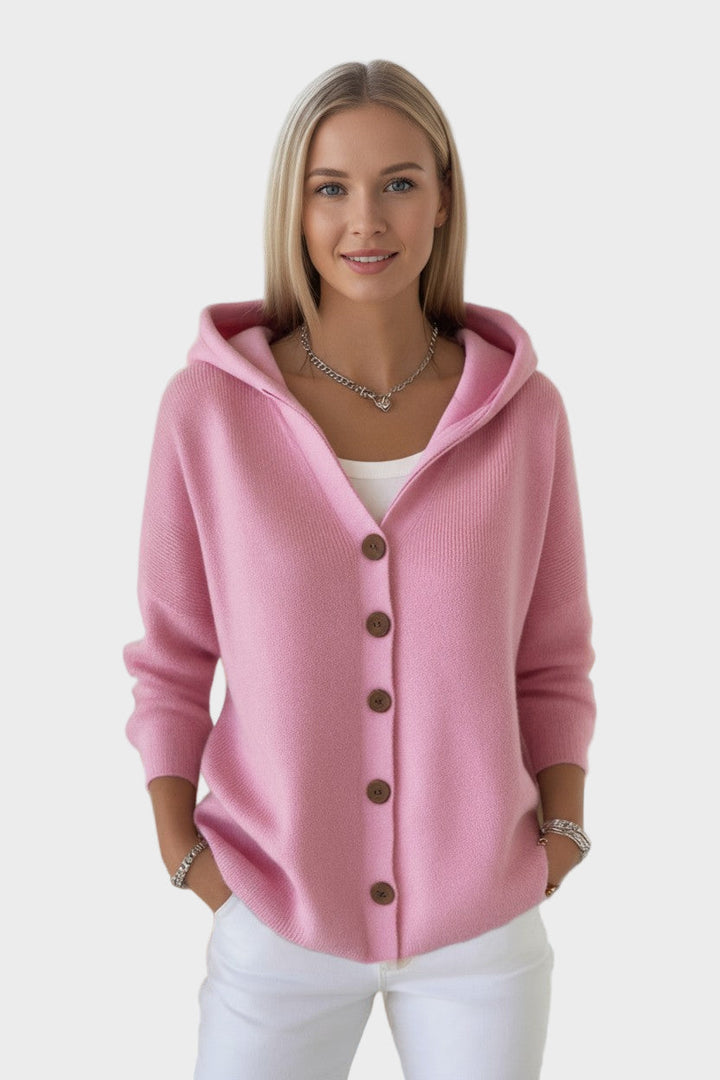 Mathilde Cozy Hooded Cardigan - Elevate Your Comfort and Style