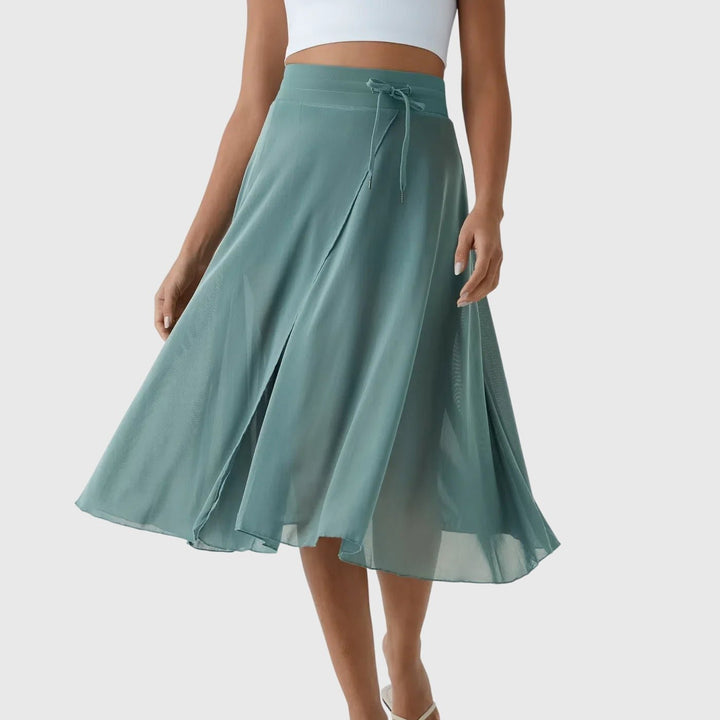 Melanie Elegant Midi Skirt - Effortless Style for Every Occasion