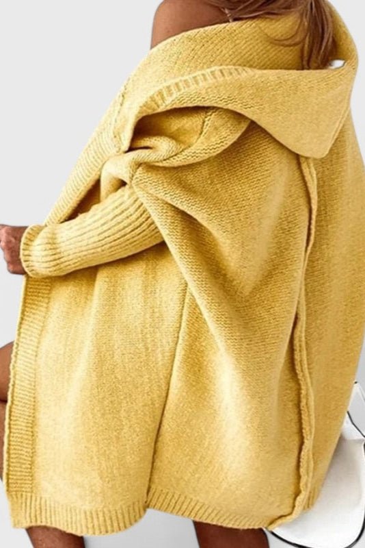 Mette | Lujoso Cárdigan con Capucha