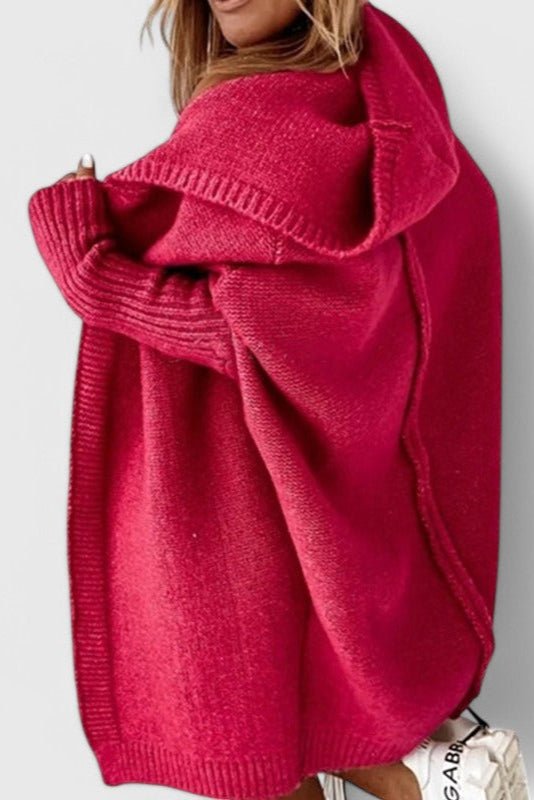 Mette | Lujoso Cárdigan con Capucha