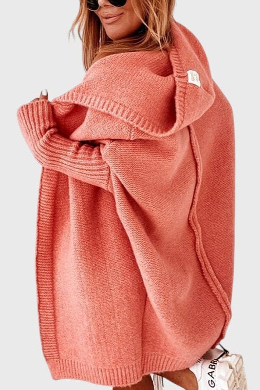 Mette | Lujoso Cárdigan con Capucha