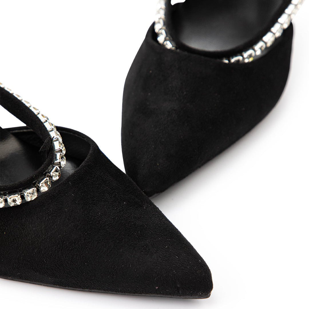 Mette | Elegantes Tacones de Strass para Brillar en Cada Ocasión