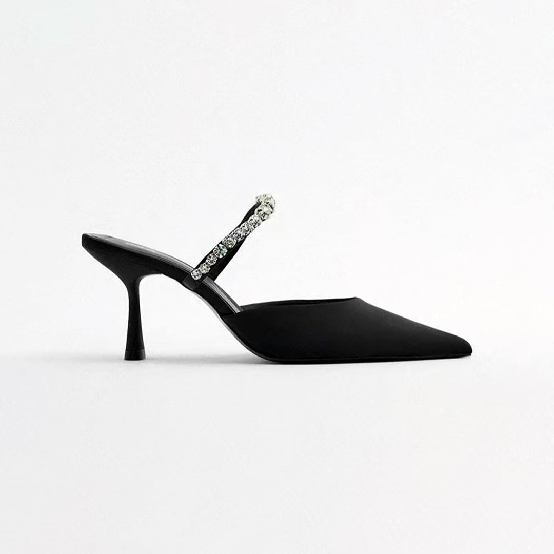 Mette | Elegantes Tacones de Strass para Brillar en Cada Ocasión