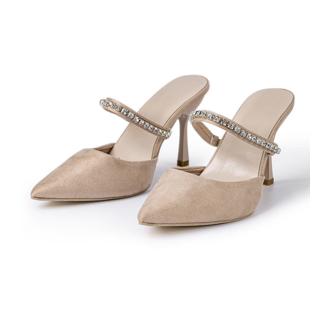 Mette | Elegantes Tacones de Strass para Brillar en Cada Ocasión