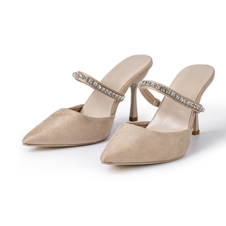 Mette | Elegantes Tacones de Strass para Brillar en Cada Ocasión