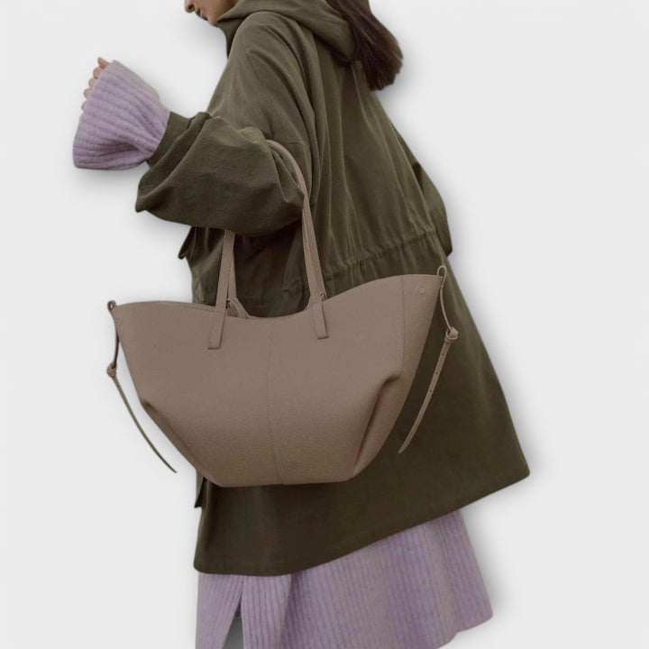 Mille | Elegante Bolso de Cuero Aura para un Estilo Sofisticado y Atemporal