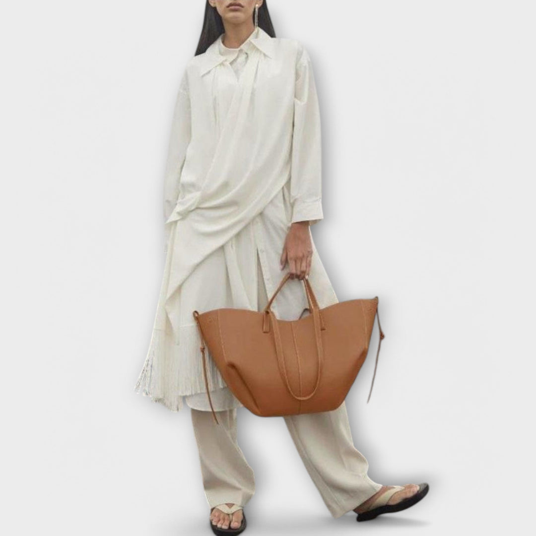 Mille | Elegante Bolso de Cuero Aura para un Estilo Sofisticado y Atemporal