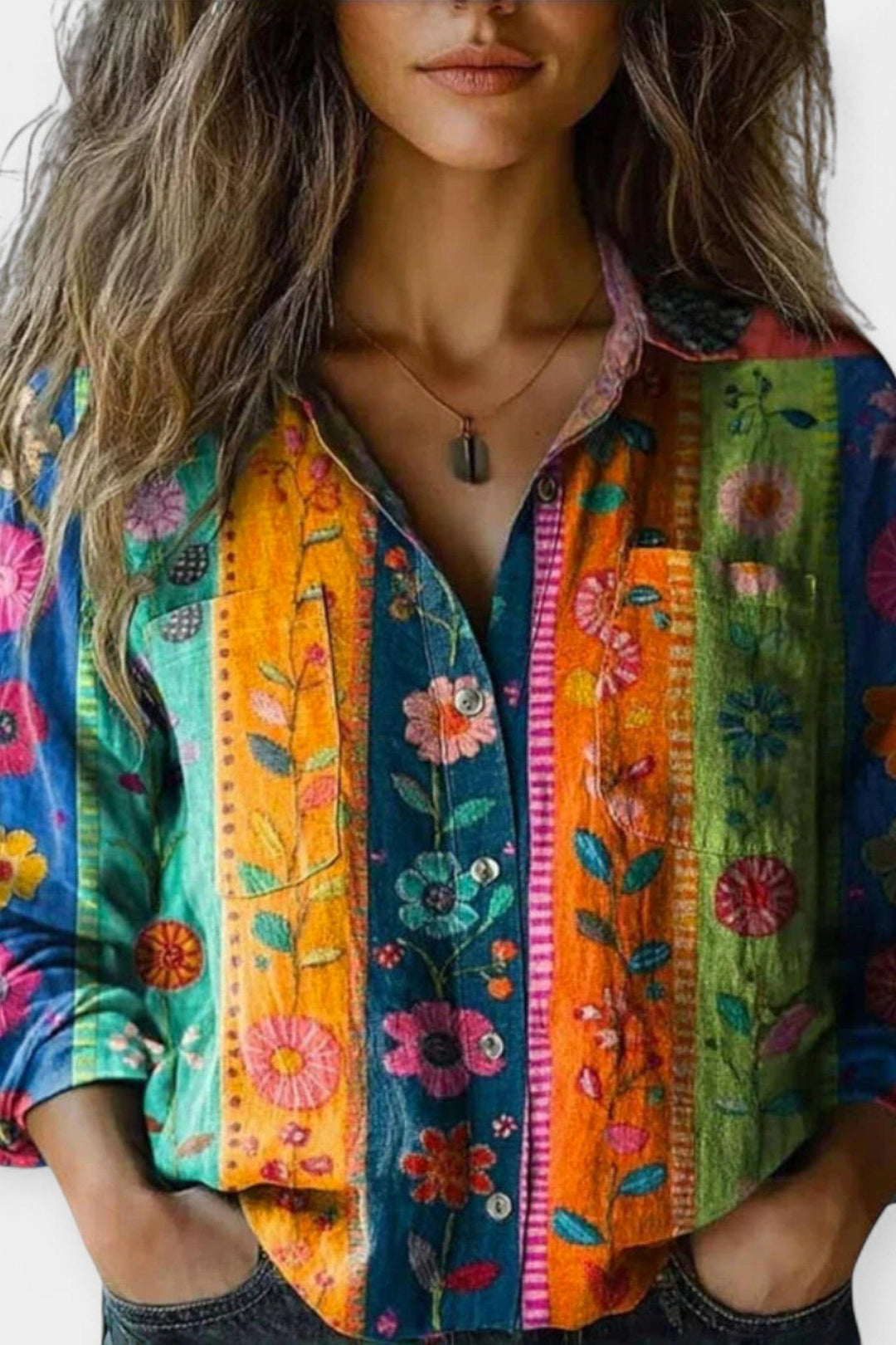 Mille | Camisa de Estilo Vintage