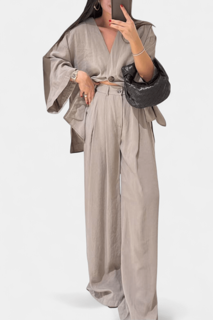 Millea Long Sleeve Set - Elevate Your Style with Comfort and Elegance