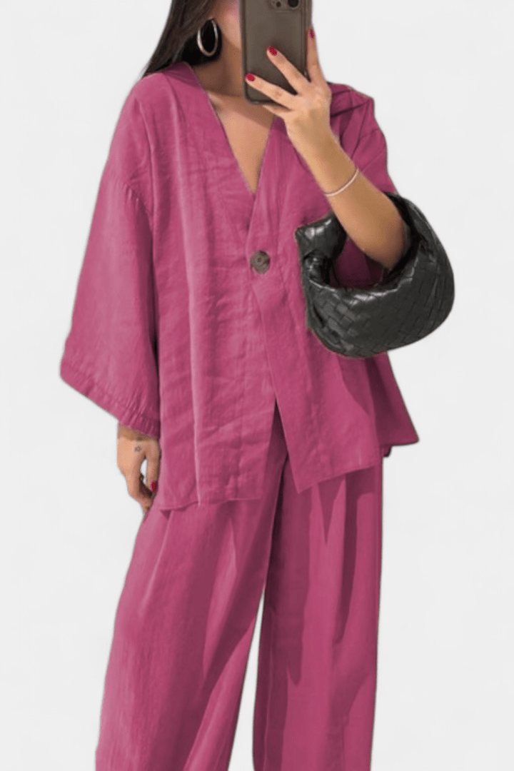 Millea Long Sleeve Set - Elevate Your Style with Comfort and Elegance