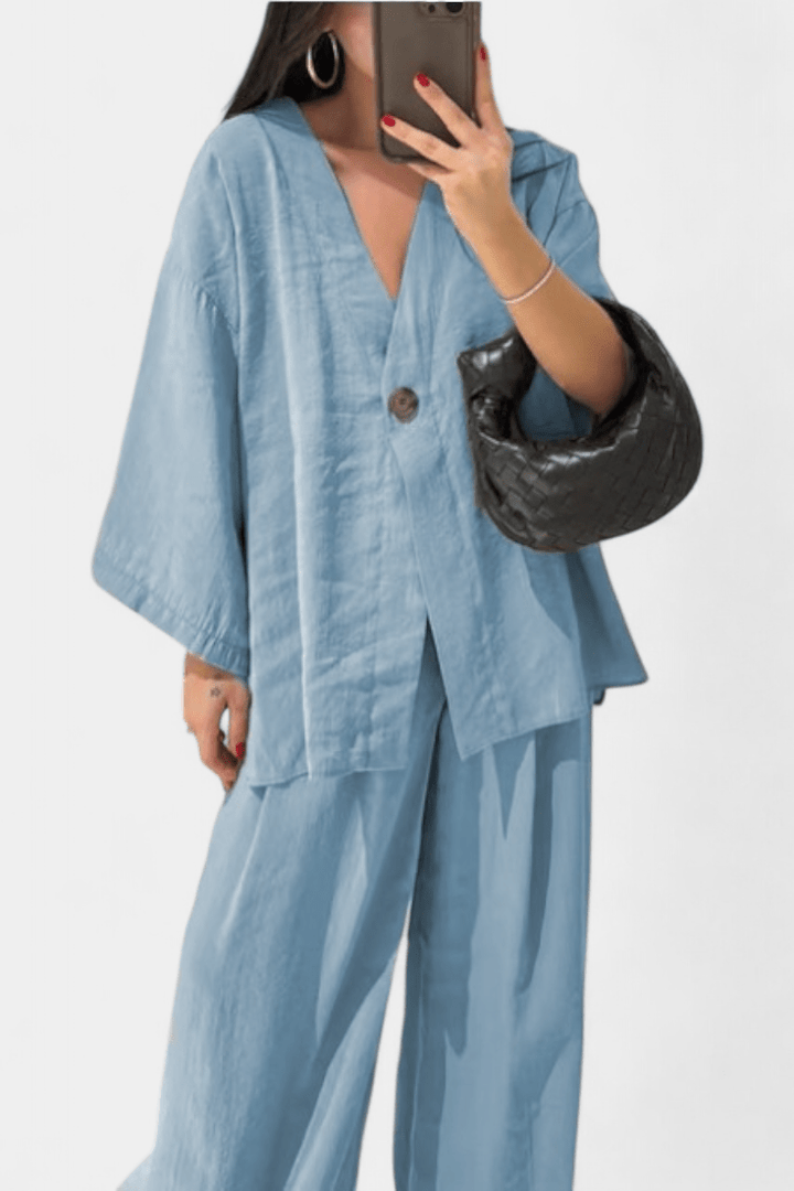 Millea Long Sleeve Set - Elevate Your Style with Comfort and Elegance