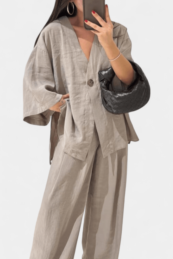 Millea Long Sleeve Set - Elevate Your Style with Comfort and Elegance