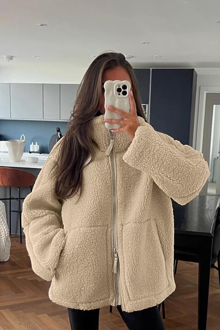 Mille™ | Abrigo de Teddy Elegante con Diseño Nórdico