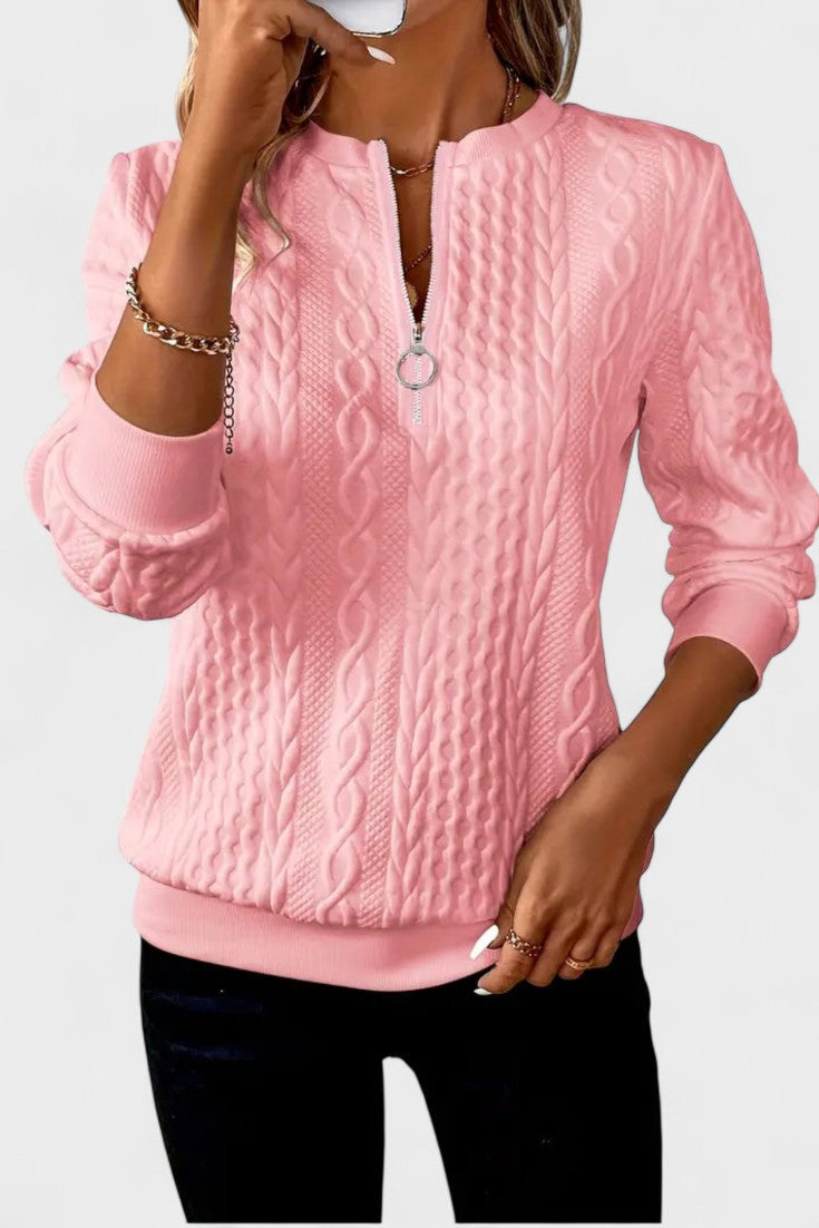 Nela™ | Sudadera con cremallera femenina