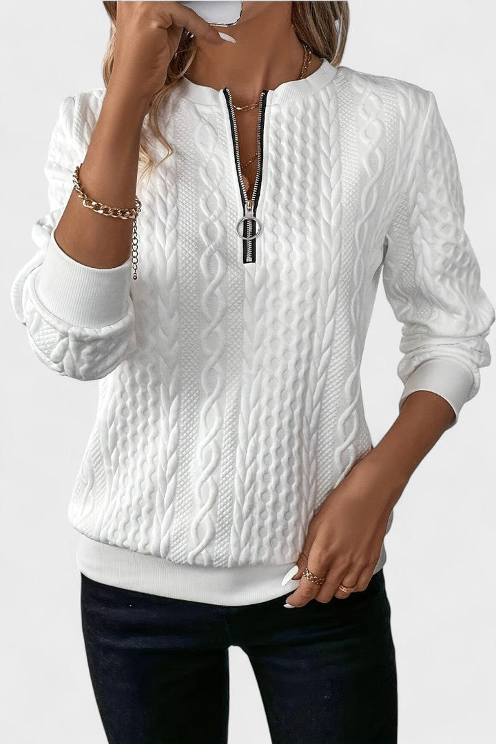 Nela™ | Sudadera con cremallera femenina