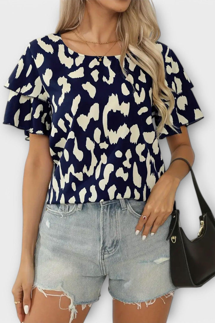 Nora | Camiseta de Leopardo